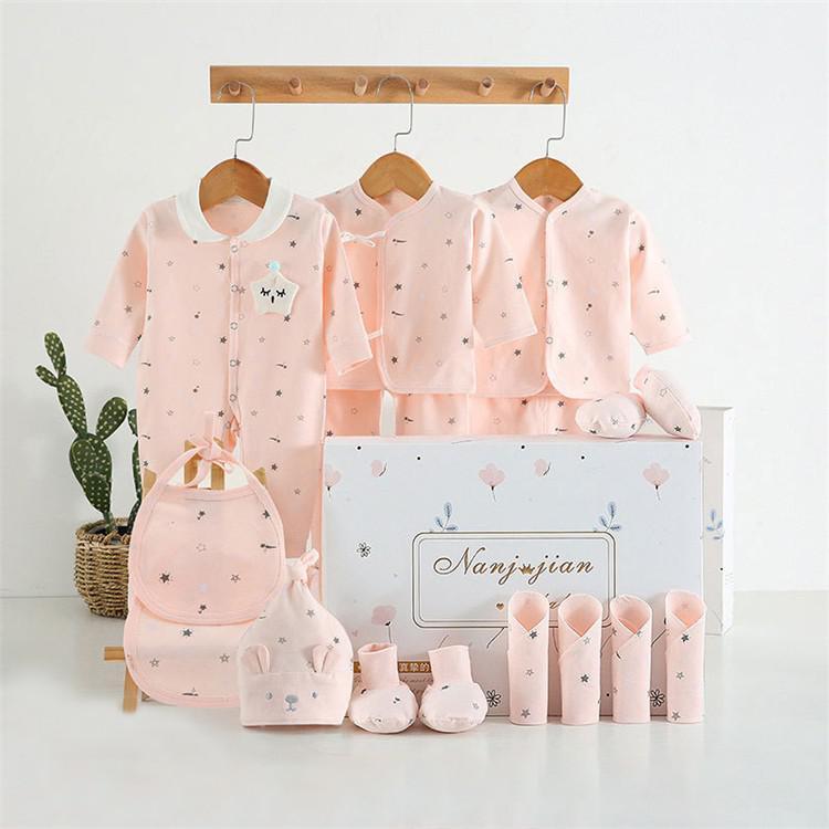 Neugeborene Baby-Kleidung, dünner Anzug, Baby-Geschenkbox