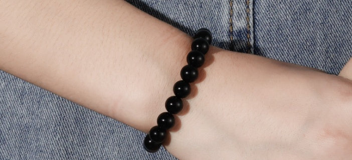 Pulsera de ónix negro