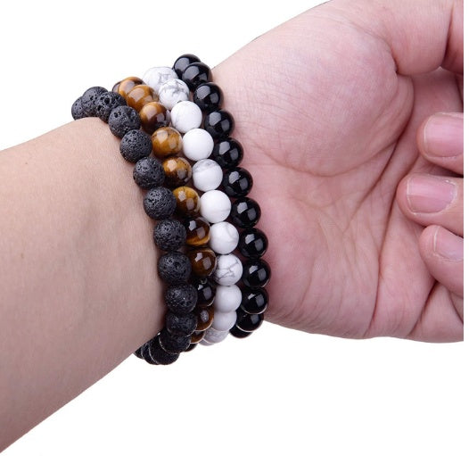 Pulsera de ónix negro