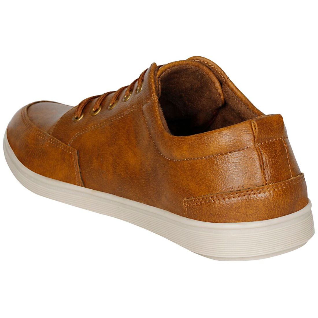 Generic Men Tan Brown Color Synthetic Material