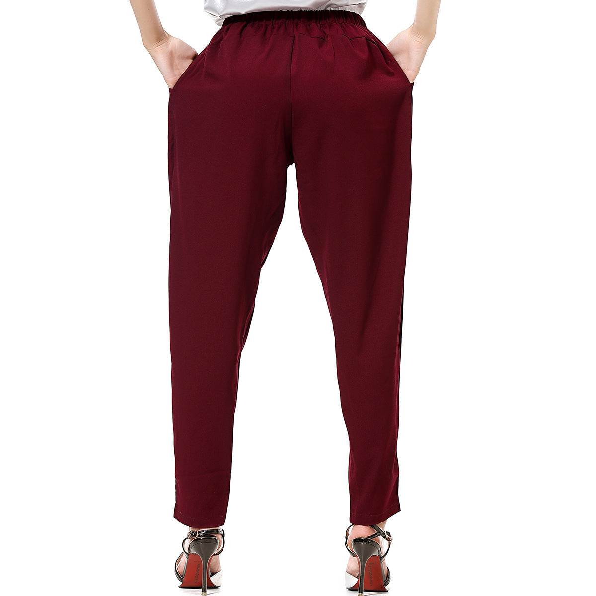 Ladies Long Casual Harem Pants