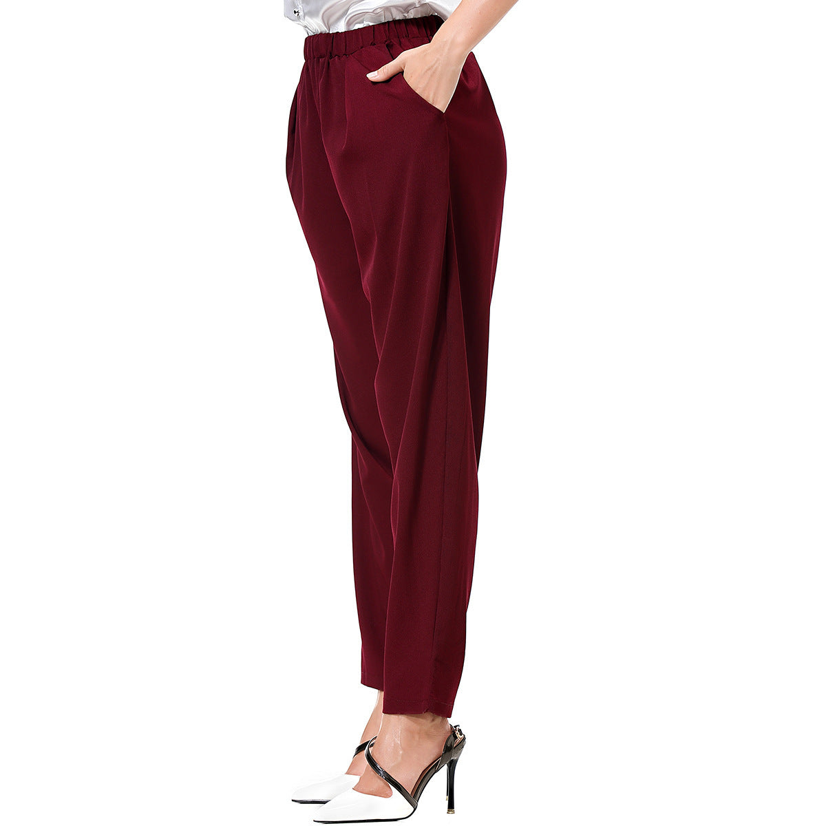 Ladies Long Casual Harem Pants