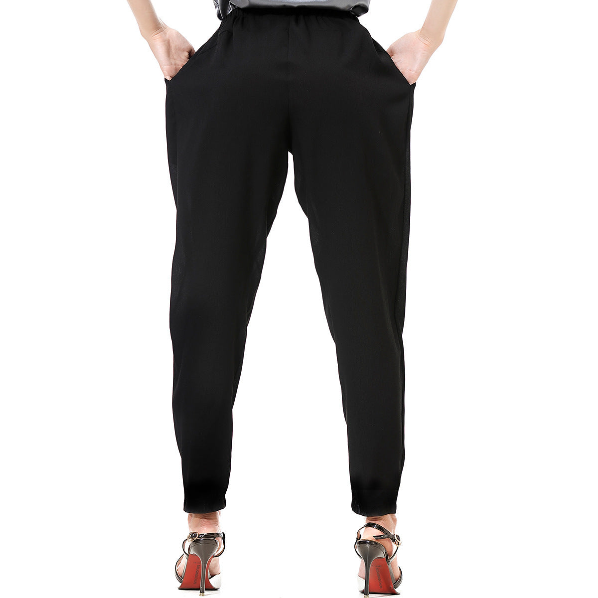 Ladies Long Casual Harem Pants