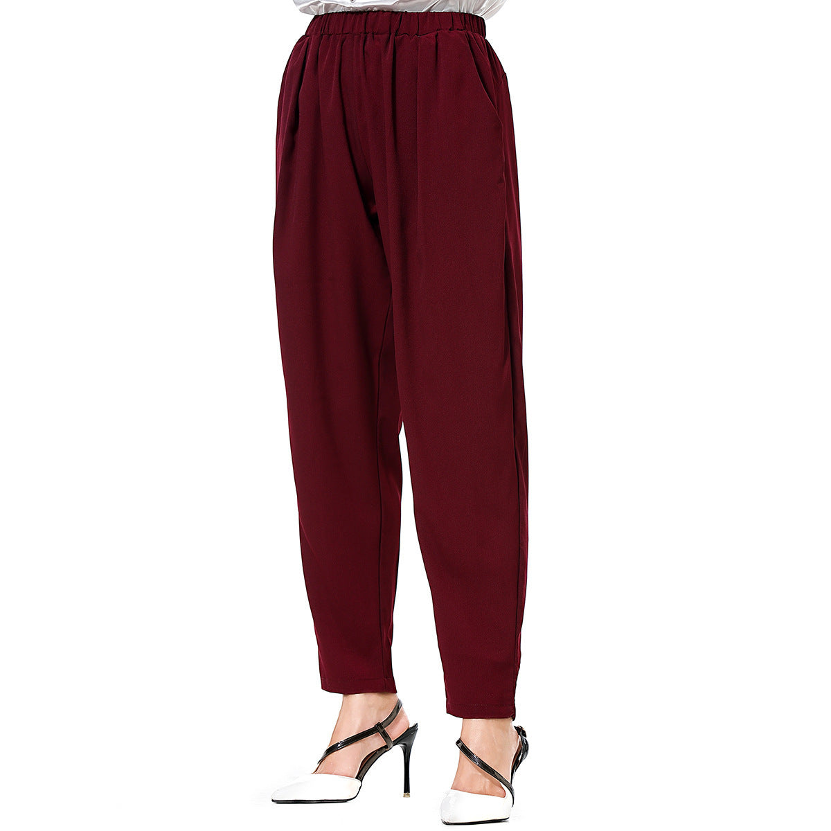 Ladies Long Casual Harem Pants