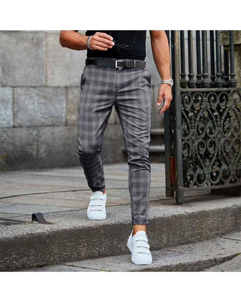 Pantalones casuales para hombre Pantalones casuales holgados y finos de estilo cruzado Ropa para hombre