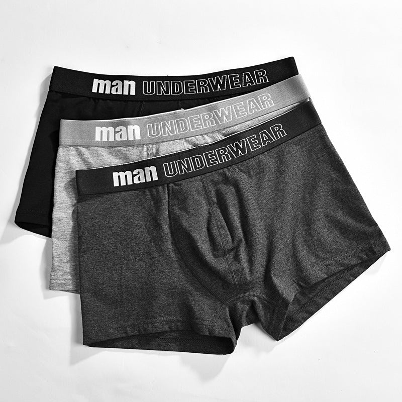 Herren-Boxershorts mit loser Baumwoll-Boxerhose