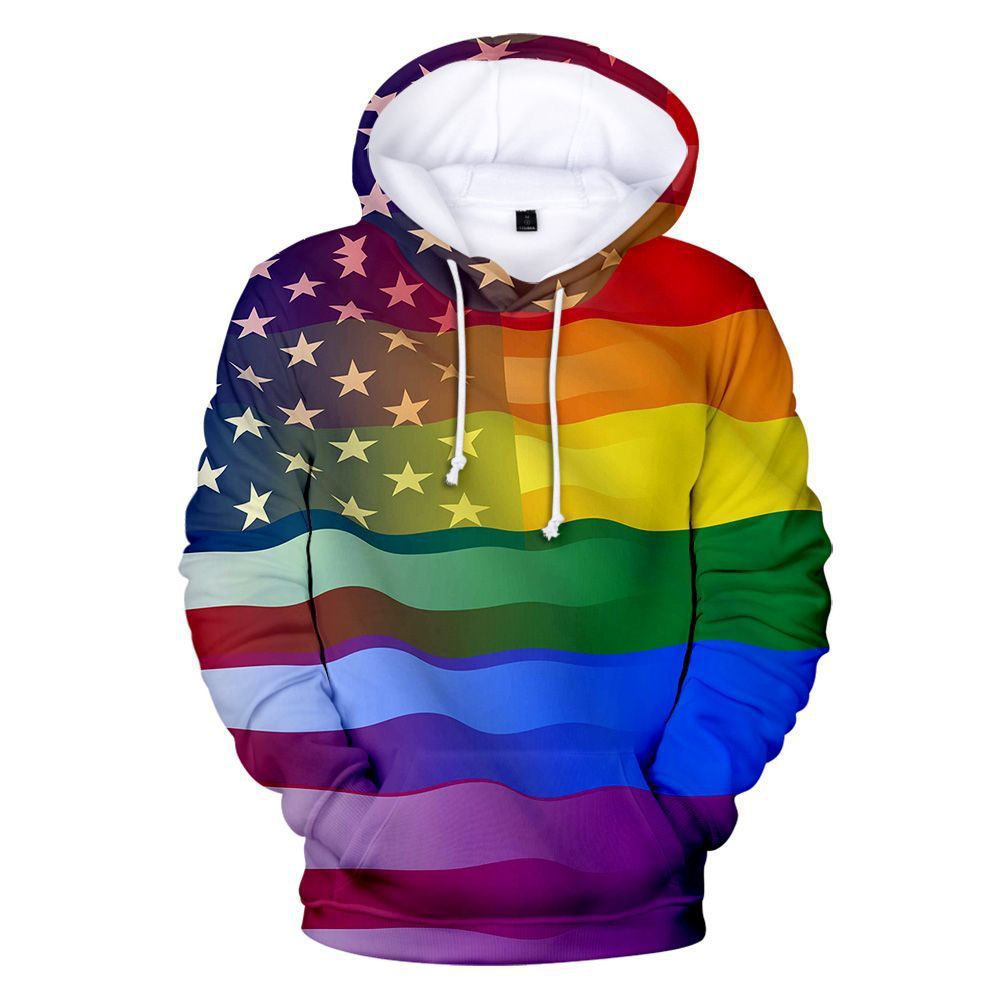 3D printed men's and women's hoodies