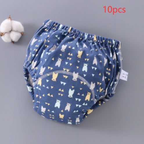 Baby Training Pants Washable 6-layer Gauze Diaper Cover