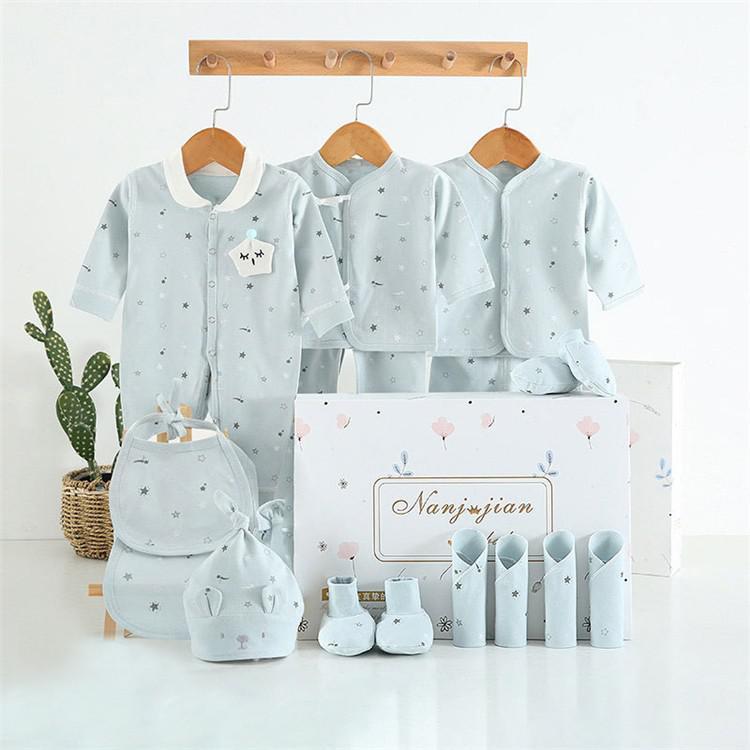 Neugeborene Baby-Kleidung, dünner Anzug, Baby-Geschenkbox