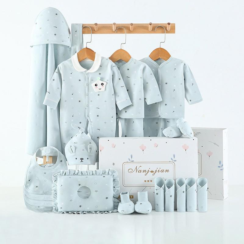 Neugeborene Baby-Kleidung, dünner Anzug, Baby-Geschenkbox