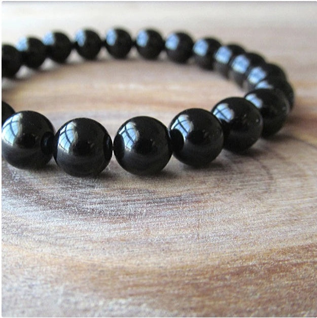 Pulsera de ónix negro