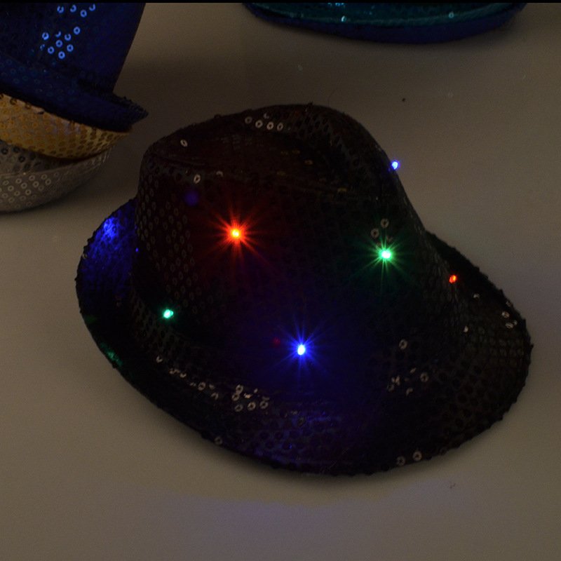 Sombrero de fiesta con luz LED