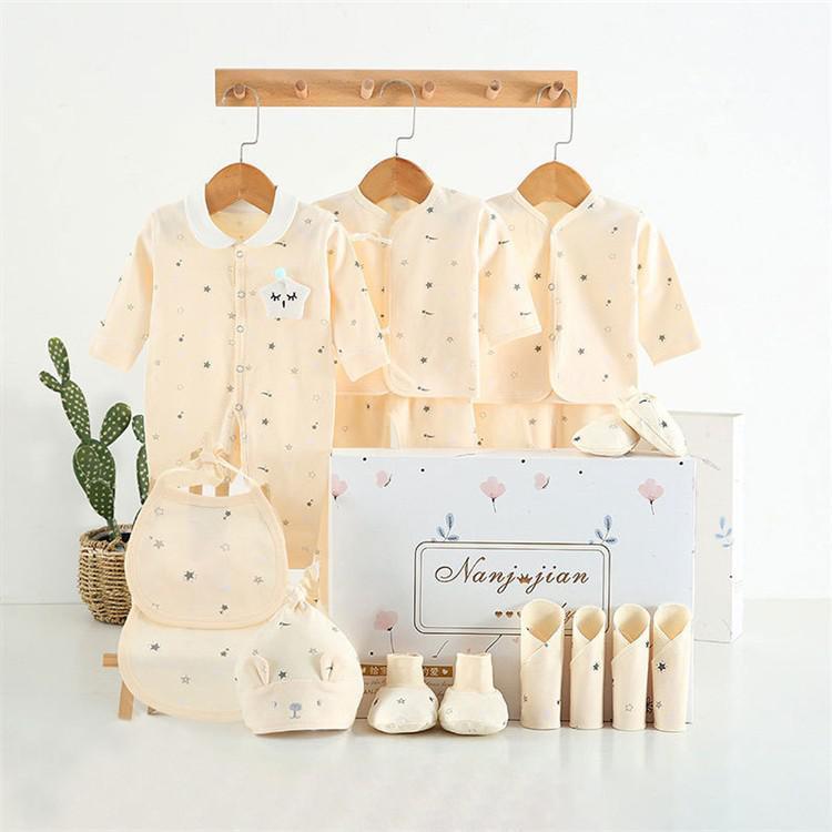 Neugeborene Baby-Kleidung, dünner Anzug, Baby-Geschenkbox