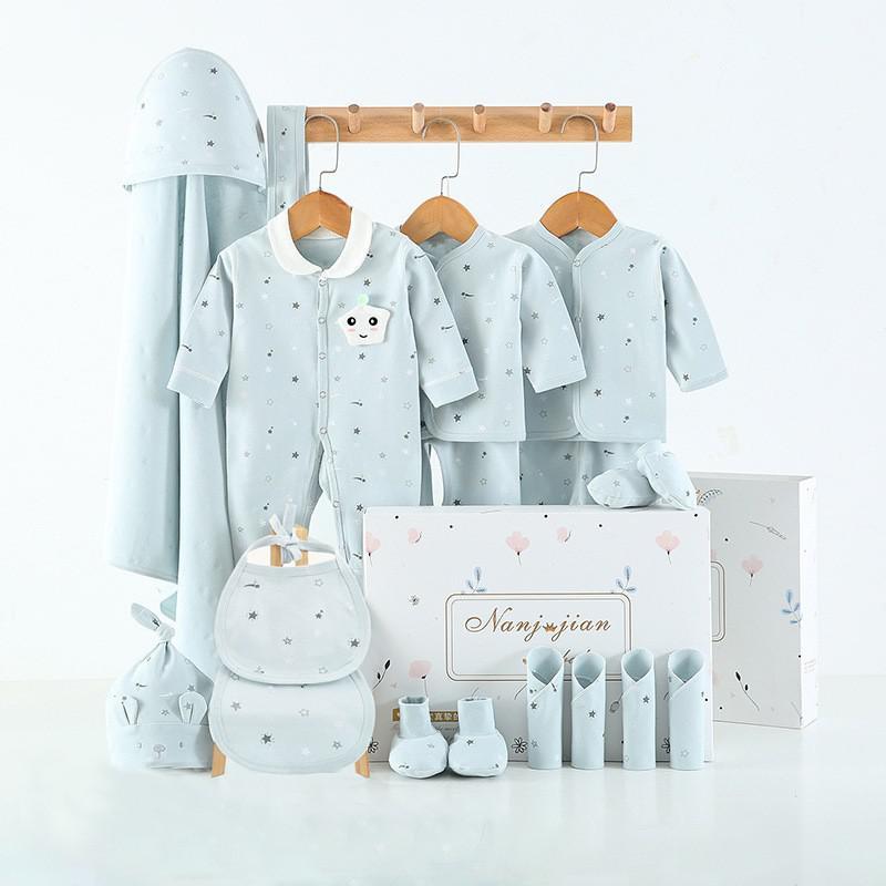 Neugeborene Baby-Kleidung, dünner Anzug, Baby-Geschenkbox