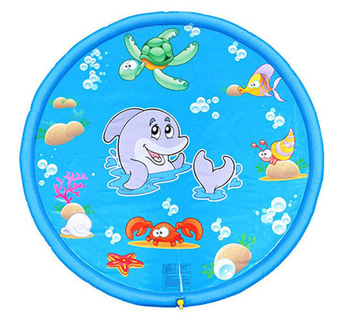 Langlebige Kinder-Wasser-Sprüh-Pool-Matte Splash Sprinkle Play Pad Matte