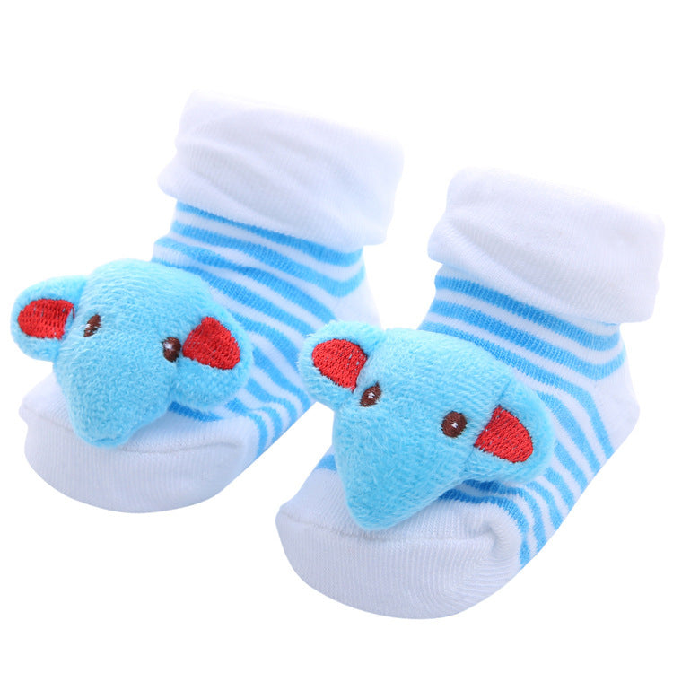 Cartoon Anti-Skid Three-Dimensional Baby Socks Newborn Baby Socks Doll Socks Wholesale