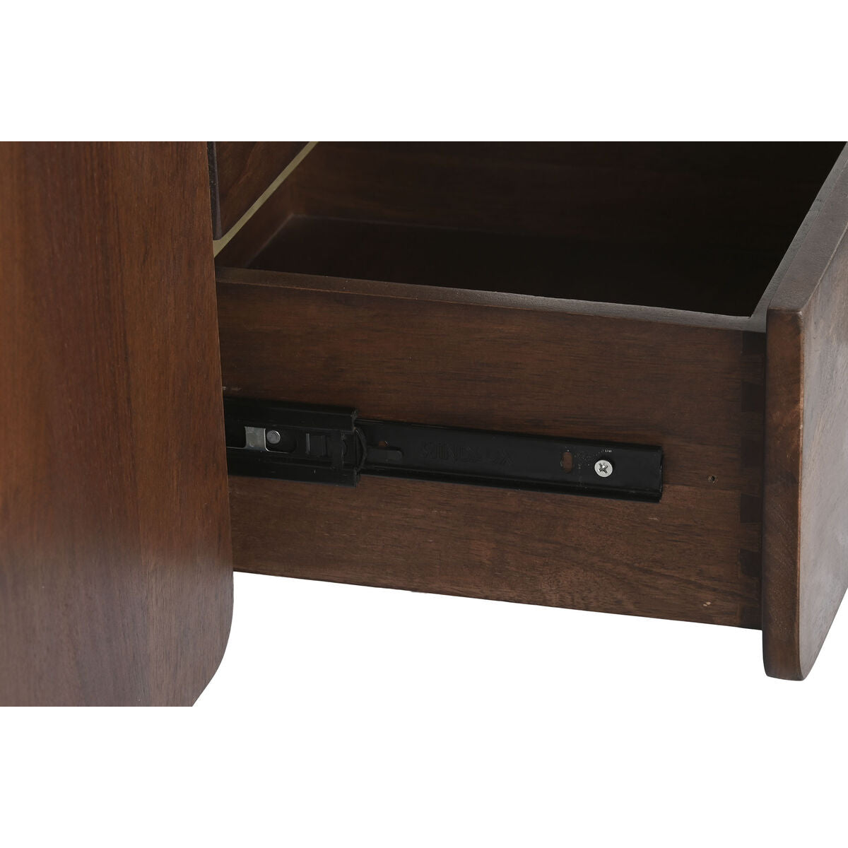 Mueble de TV DKD Home Decor Marrón Acero Madera de mango (140 x 40 x 48 cm)