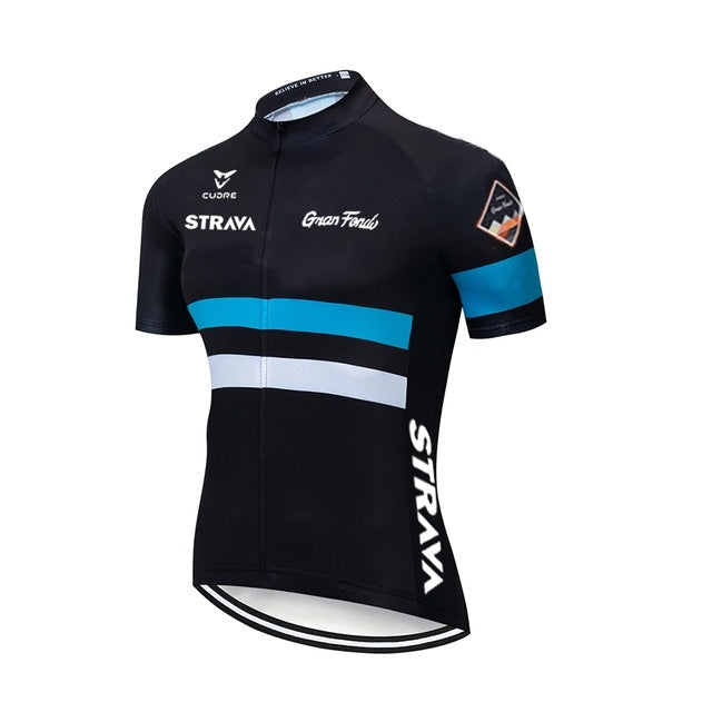 Conjunto de ropa de ciclismo para hombre, camiseta de ciclismo de verano