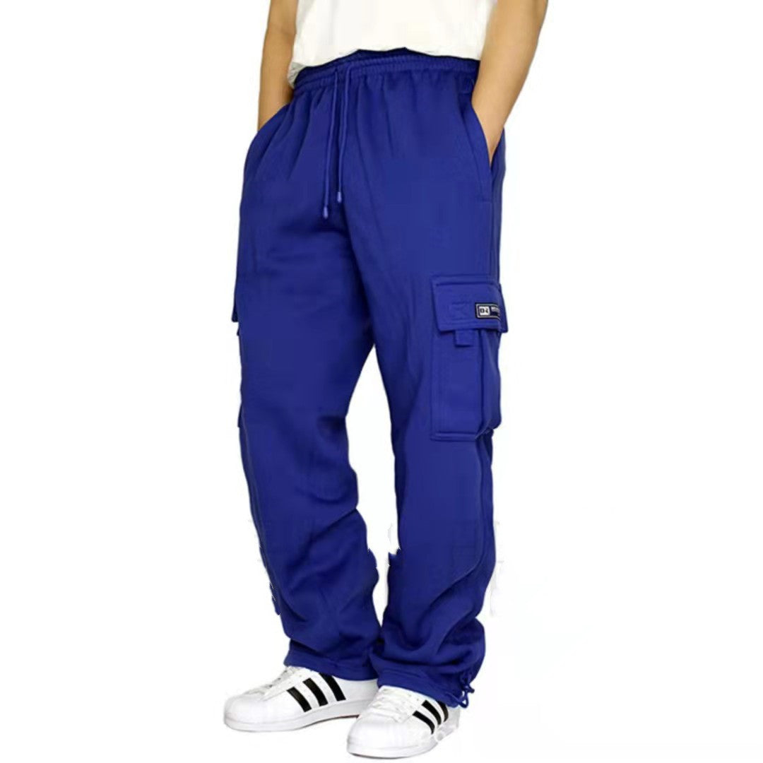 Herrenhose Jogginghose Stretch Elastische Taille Jogger Sporthose Kordelzug Hose Mode Herrenbekleidung