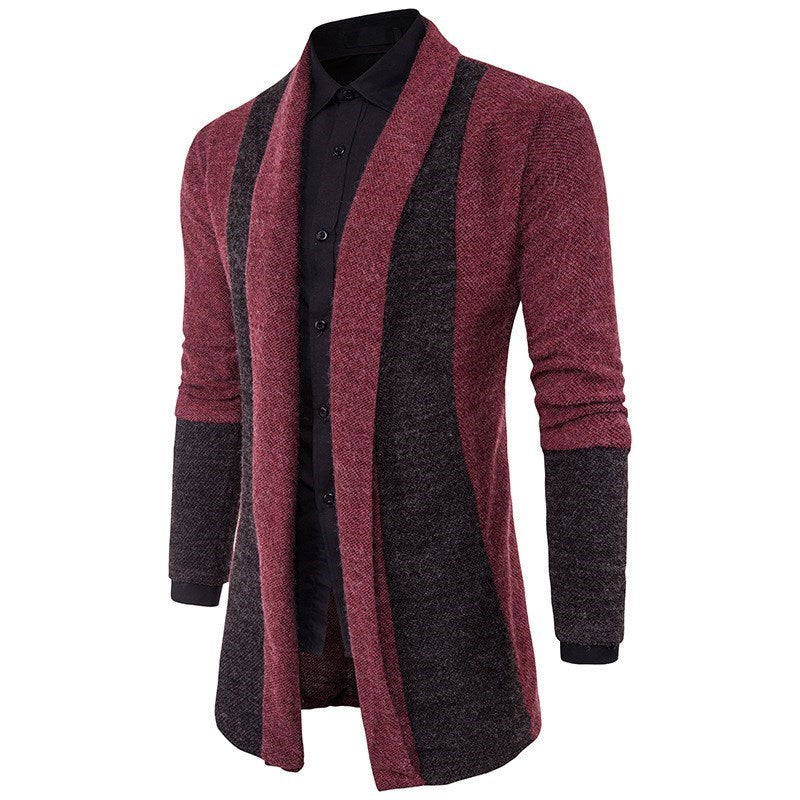 Strickjacke Pullover Herren Casual Mantel Strickmantel Männer Kleidung