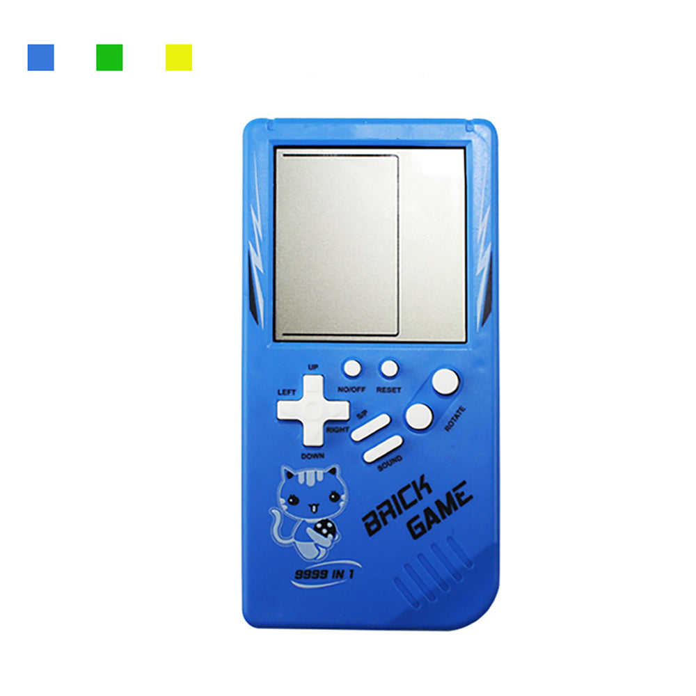 Consola portátil retro de Tetris para niños