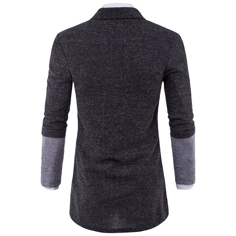 Strickjacke Pullover Herren Casual Mantel Strickmantel Männer Kleidung