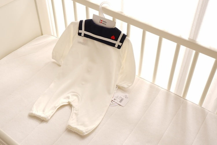 Marine-Stil Baby-Kleidung Neugeborenen-Kleidung Baby-Strampler