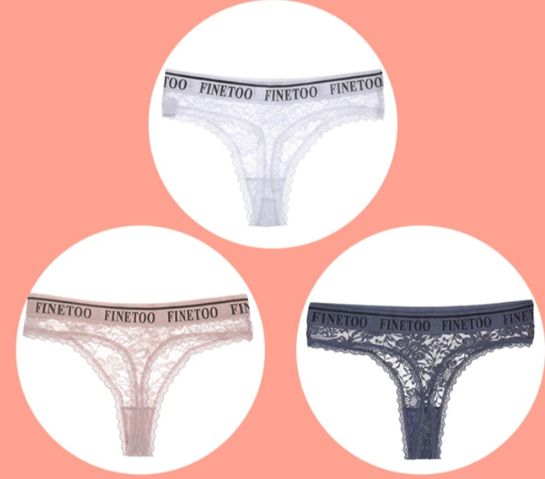 Ladies Thong Panties Lace T-Pants