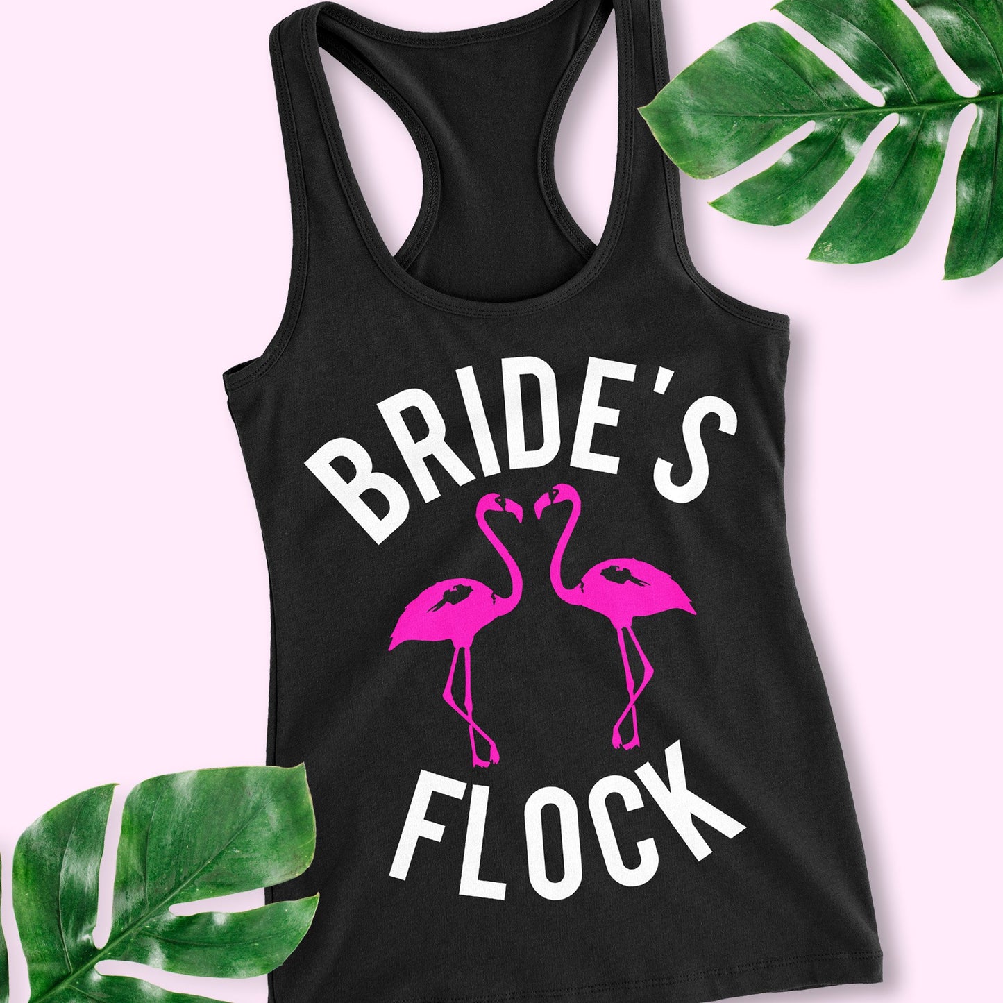 Braut Flock Flamingo Tank Tops - Stil auswählen 