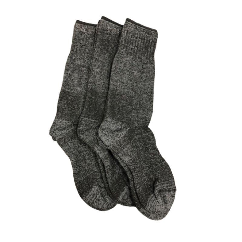 Calcetines Sierra para hombre y mujer con amortiguación completa, paquete de 3 pares para caza, senderismo y 