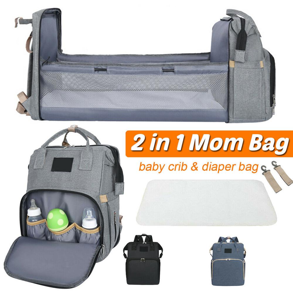 Kinderwagen Wickeltasche mit Babybett