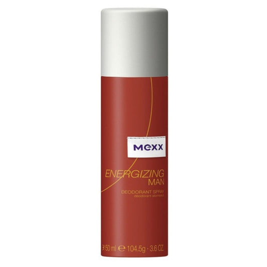 Desodorante en spray energizante para hombre Mexx