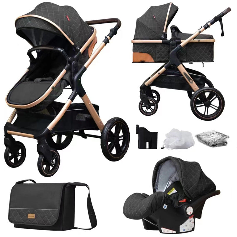 Baby Sitting Lying Lightweight Folding Multi-function Cart