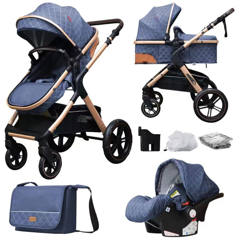 Baby Sitting Lying Lightweight Folding Multi-function Cart