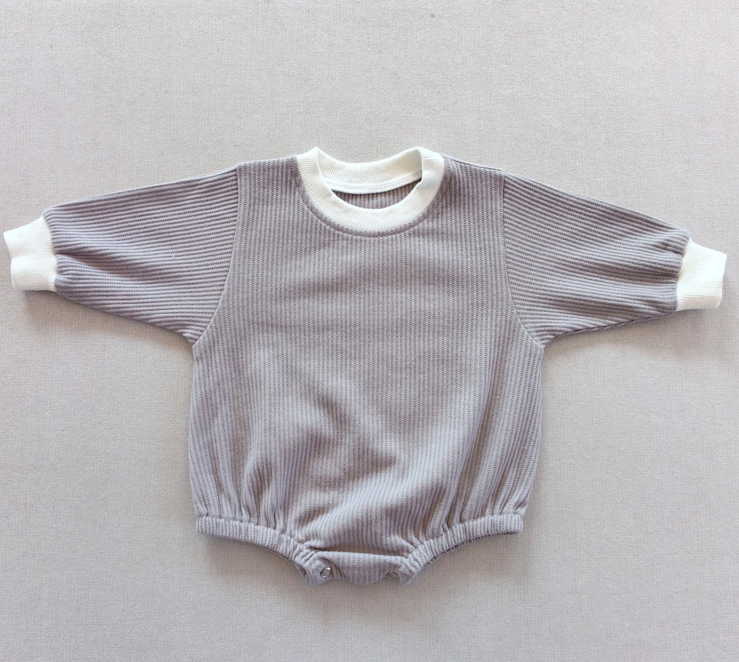 Baby Waffle Cotton Loose Bodysuit