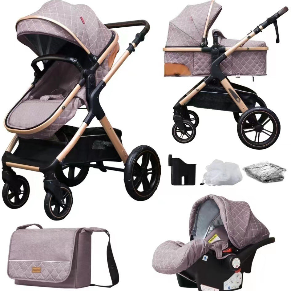 Baby Sitting Lying Lightweight Folding Multi-function Cart