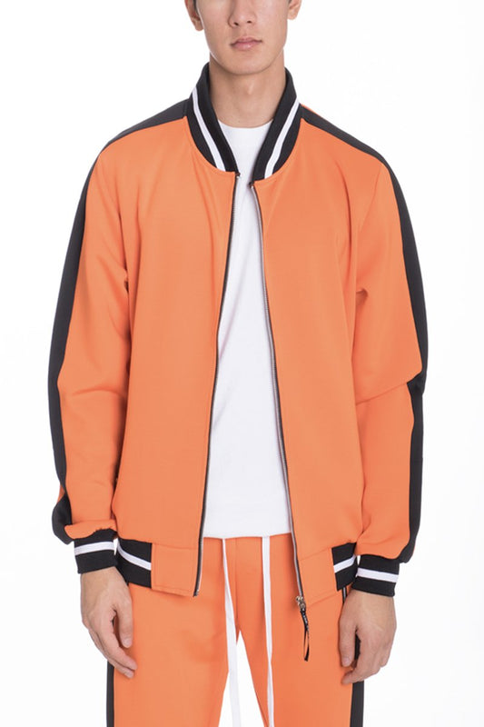 Heavy Weight Solid Track Jacket