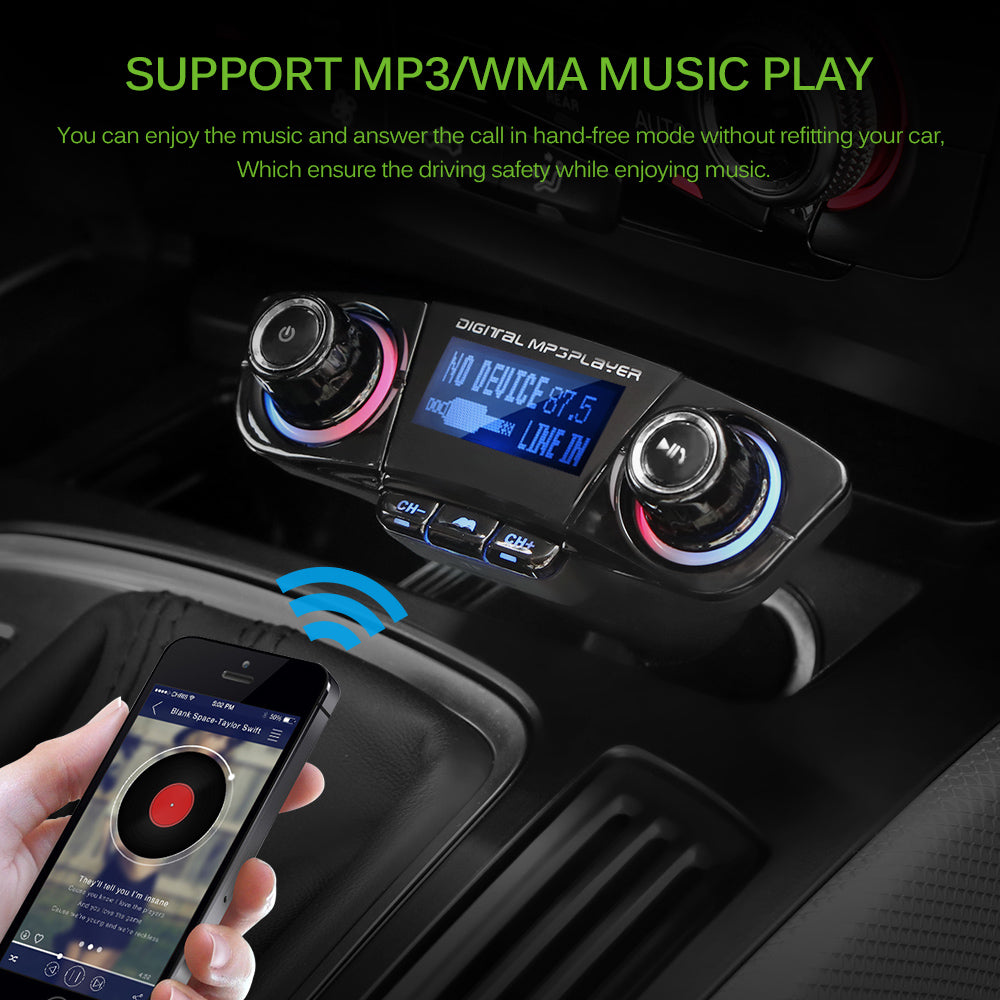 BT06 Auto FM-Transmitter MP3-Player Audioempfänger