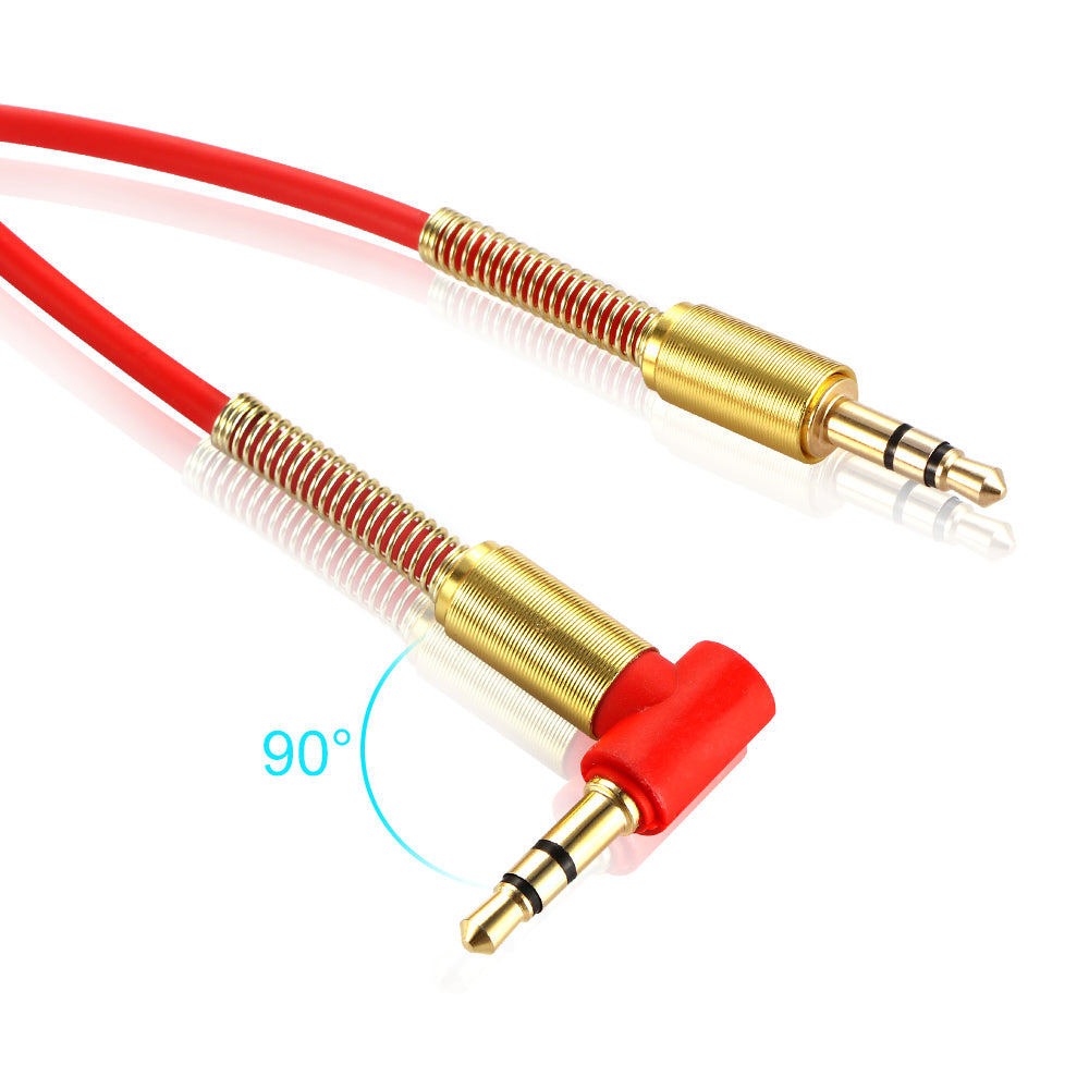 Auto-Aux-Audiokabel, 3,5-mm-Klinken-Stereo-Audiokabel