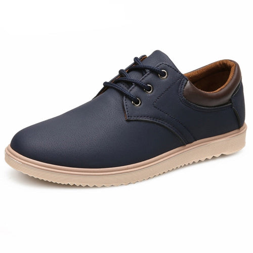 Zapatillas Oxford planas informales para hombre