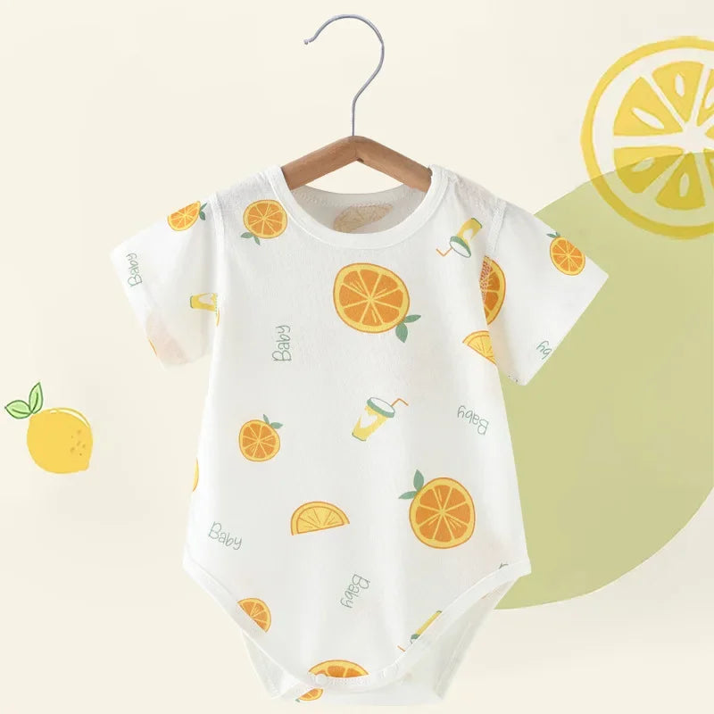 Baby Dreieckige Crawl Onesies Infantil Overall Kleidung Kurze Sommer Hülse Version Neugeborenen Bebe Kinder Kleidung Kinder Kostüm