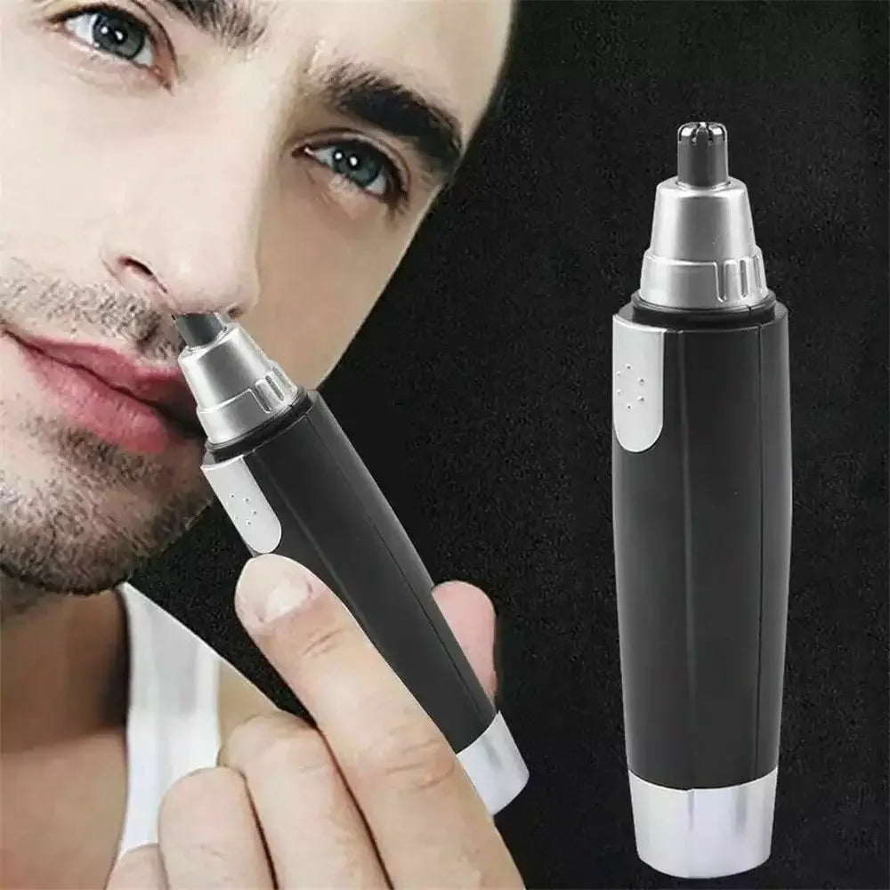 Recortador de vello nasal eléctrico, afeitadora, cortadora para hombres y mujeres, para orejas y cuello 