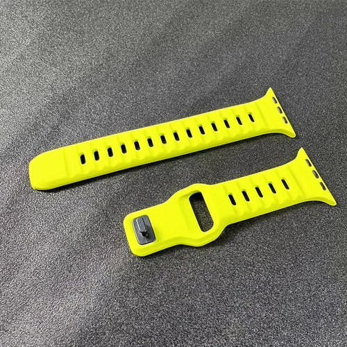 Sport Band For Apple Watch Ultra 10 9 8 7 6 SE 5 Soft Silicone