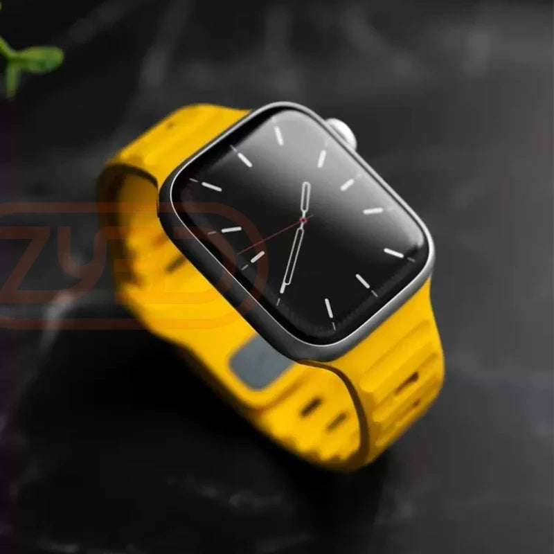 Correa deportiva para Apple Watch Ultra 10 9 8 7 6 SE 5 de silicona suave 