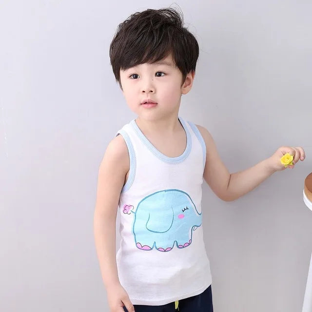 4 6 8 10Years Child Boy Girl Pajamas Cotton Sleepwear Tops Pants Clothing Sets for Teens Girl Strawberry Pyjama Kids Cat Pijamas