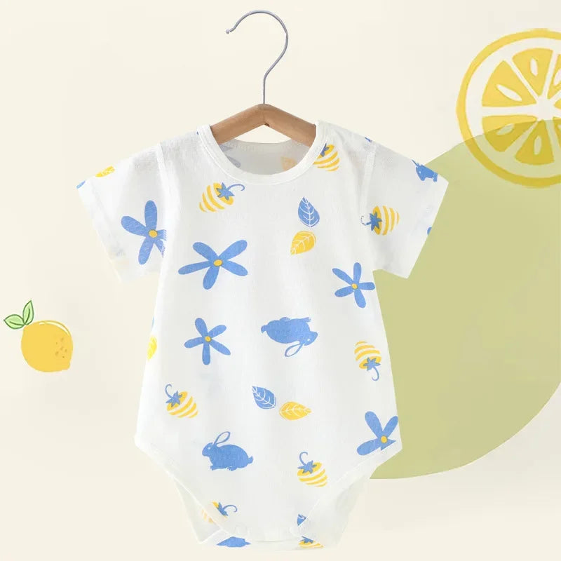 Baby Dreieckige Crawl Onesies Infantil Overall Kleidung Kurze Sommer Hülse Version Neugeborenen Bebe Kinder Kleidung Kinder Kostüm