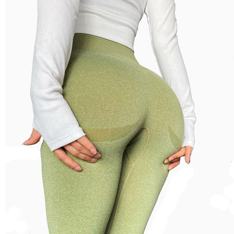 Yoga- und Fitness-Leggings mit hoher Taille