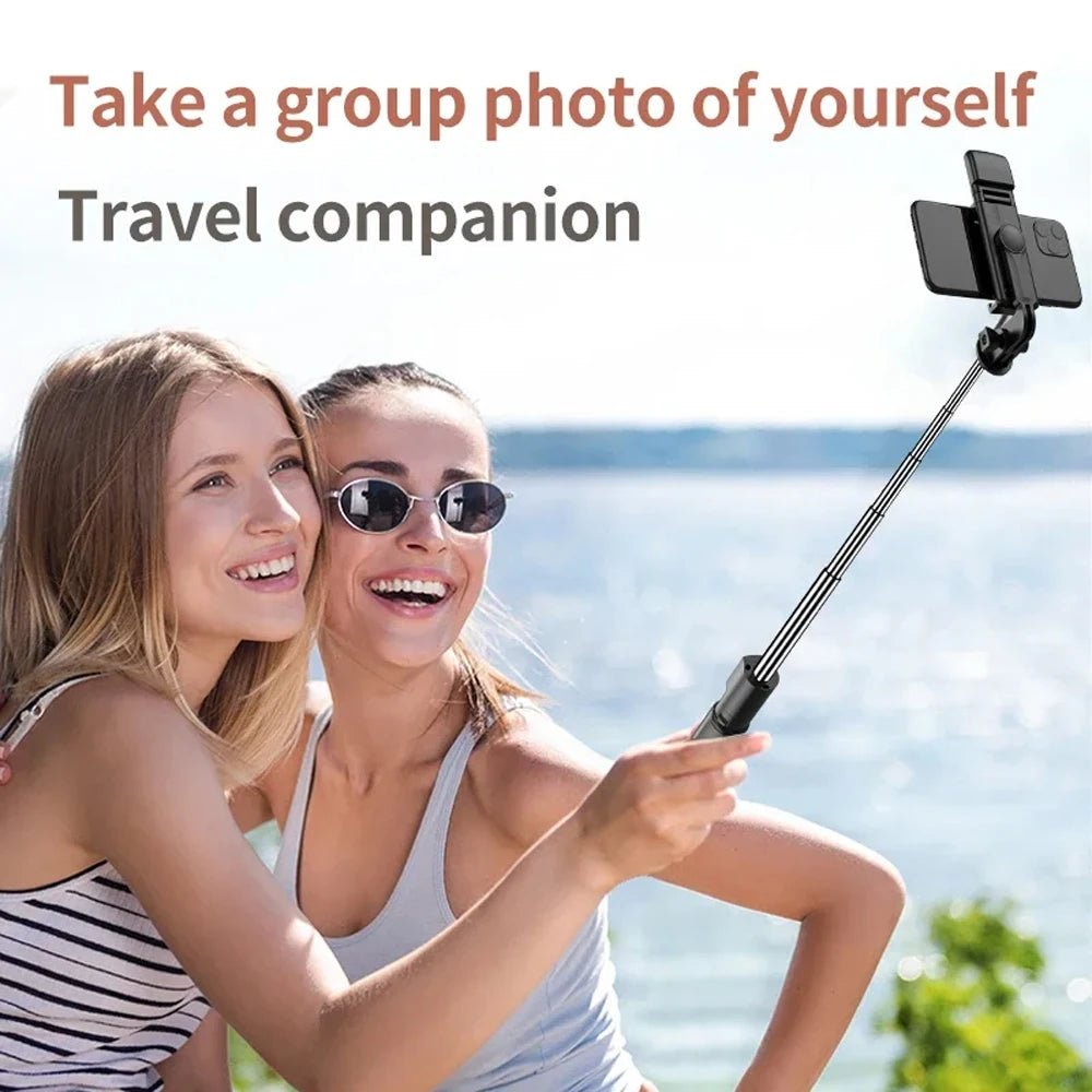 3In1 Bluetooth Wireless Selfie Tripod With Fill Light Shutter Remote