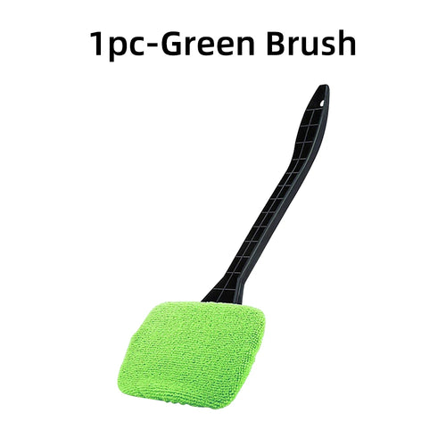 Car Window Cleaner Brush Kit Microfiber Windshield Cleaning Tool Auto