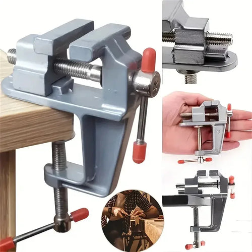 Mini Bench Vise Muliti-Funcational 3.5&quot Aluminum Miniature Small